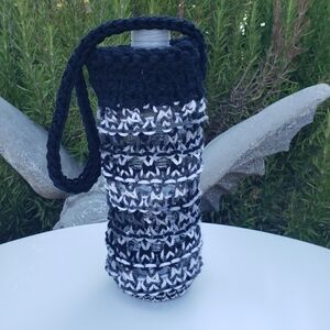 Handmade Knit Water Bottle Holder